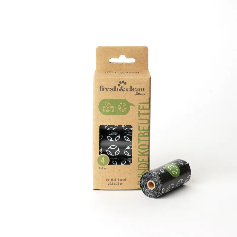Allpets fresh&clean recycelte Kotbeutel 4 Stück Preis Gesenkt